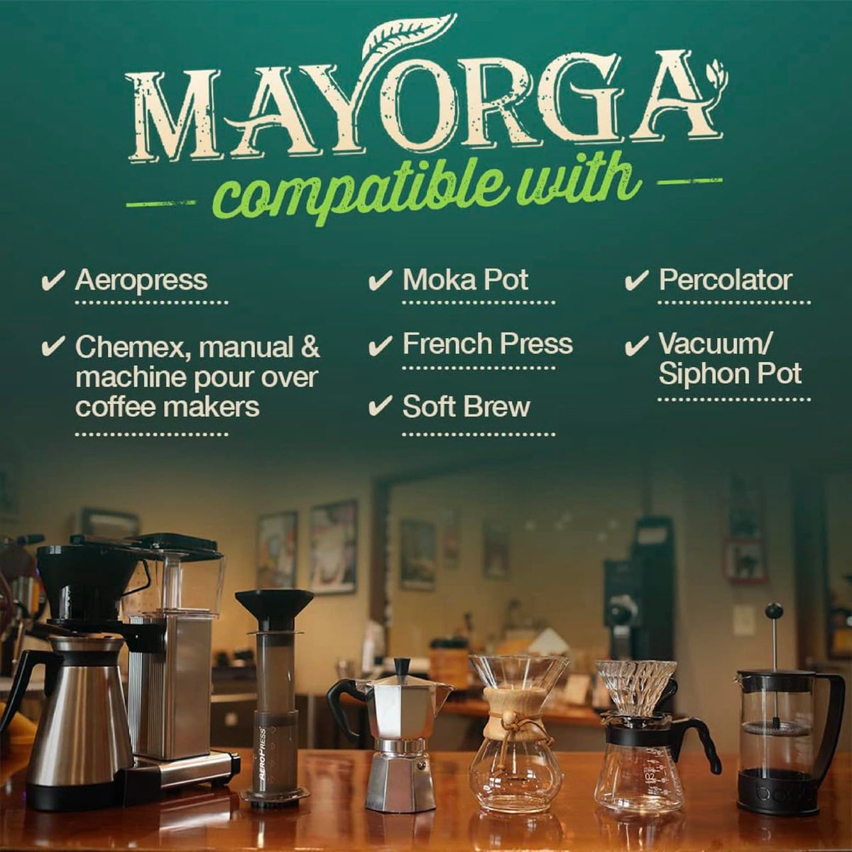 Mayorga Organic Coffee 2lb Mayan Blend - Medium Roast Whole Bean Coffee Specialty Grade, 100% Arabica, Slow Roasted