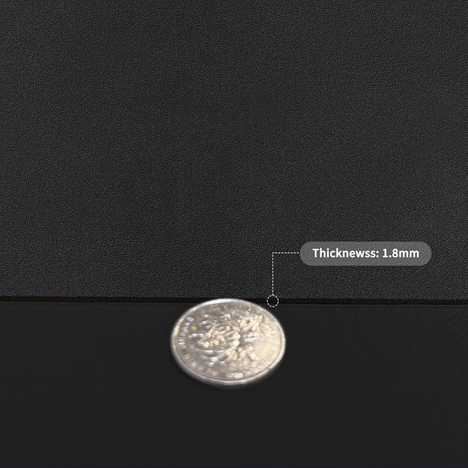 Table Pad Protector for Dining Room Table - Can Be Used On Both Sides Waterproof and Easy to Clean Good Flatness Used for Dining Table(Black+Black 54x72)