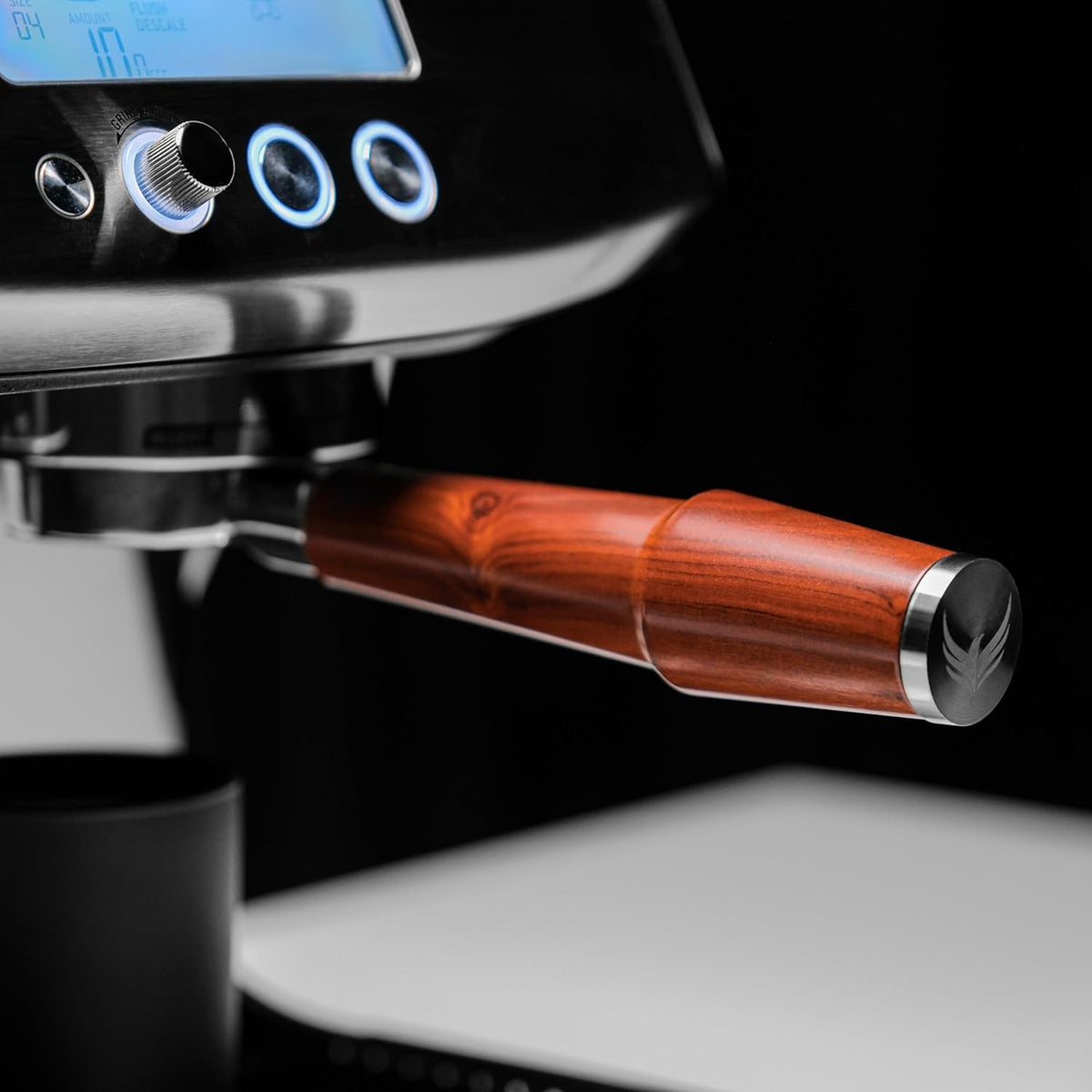 54mm Espresso Machine Accessories Set Coffee Distributor, Spring Loaded Tamper, and Bottomless Portafilter for Breville Barista Express, Pro, Touch