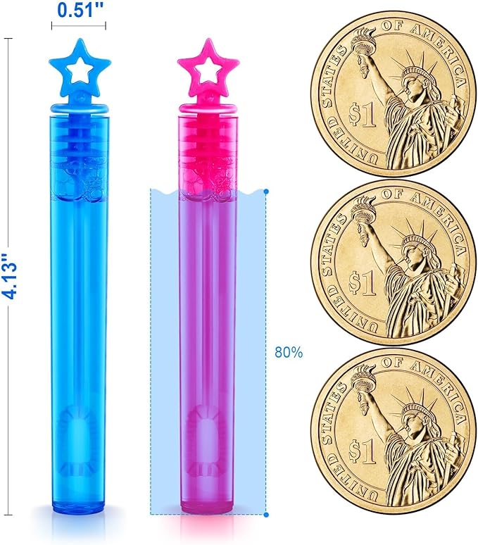 400 PCS Mini Bubble Wands,Bubble Party Favors Assortment Toys for Kids,Themed Birthday, Halloween, Goodie Bags, Carnival Prizes, Wedding, Bubble Maker Toys for Kids,Outdoor Gifts for Girls & Boys