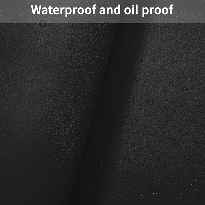 Leather Table Cover,1.8mm Thick,30x42 Inch Table Protector,Table Protector for Dining Room Table,Dining Table Cover.(Black+Black,30x42)