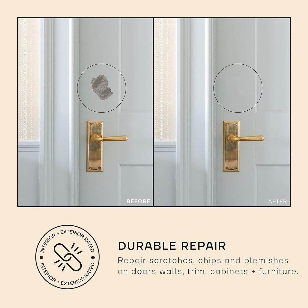 soto White Paint Touch Up, Multi-Surface, Matte Finish (No. 07 In Situ White) — 10 Milliliters of Scratch Repair for Furniture, Walls, Cabinets, Trim, Doors, Indoor/Outdoor