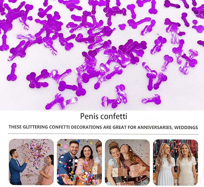 1 Pack Colorful Glitter Confetti Cute Sprinkle Party Table Decoration for Confetti Cannon Celebration Wedding Engagement Supplies Set H4
