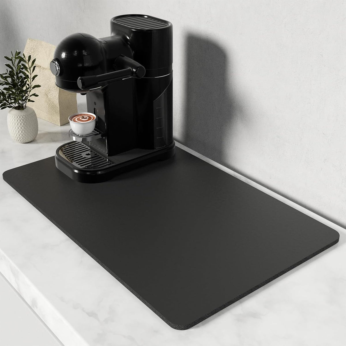 Rnivvi Coffee Mat, 12" x 19" Coffee Bar Mats for Espresso Machine Station Accessories and Organizer