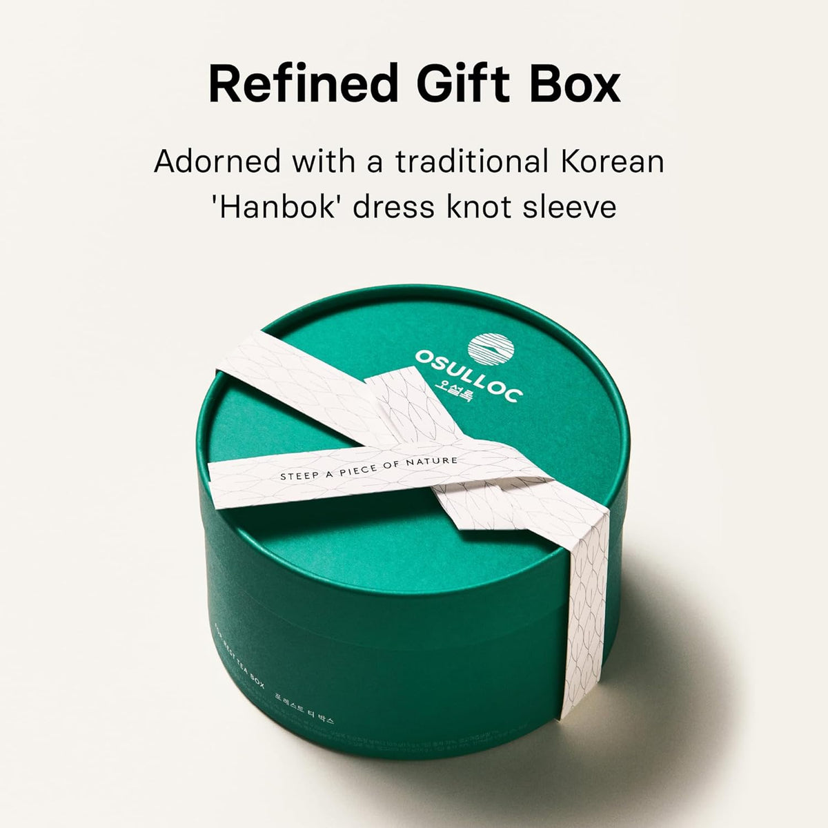 Osulloc For:rest Tea Box (36 Count, 6 Types x 6ea,) Exquisite & Unique Gift idea For Tea Lover, Variety Gift Box Sampler