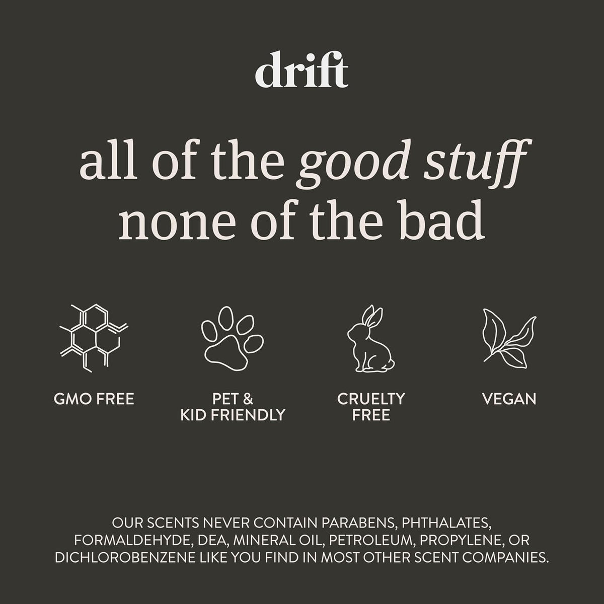 Drift Car Air Freshener - The Original Wood Air Freshener - Car Odor Eliminator - Long Lasting Scent - Auto Accessories - Metal Clip - Essential Oils - Clean Ingredients - Pine Scent Starter Kit