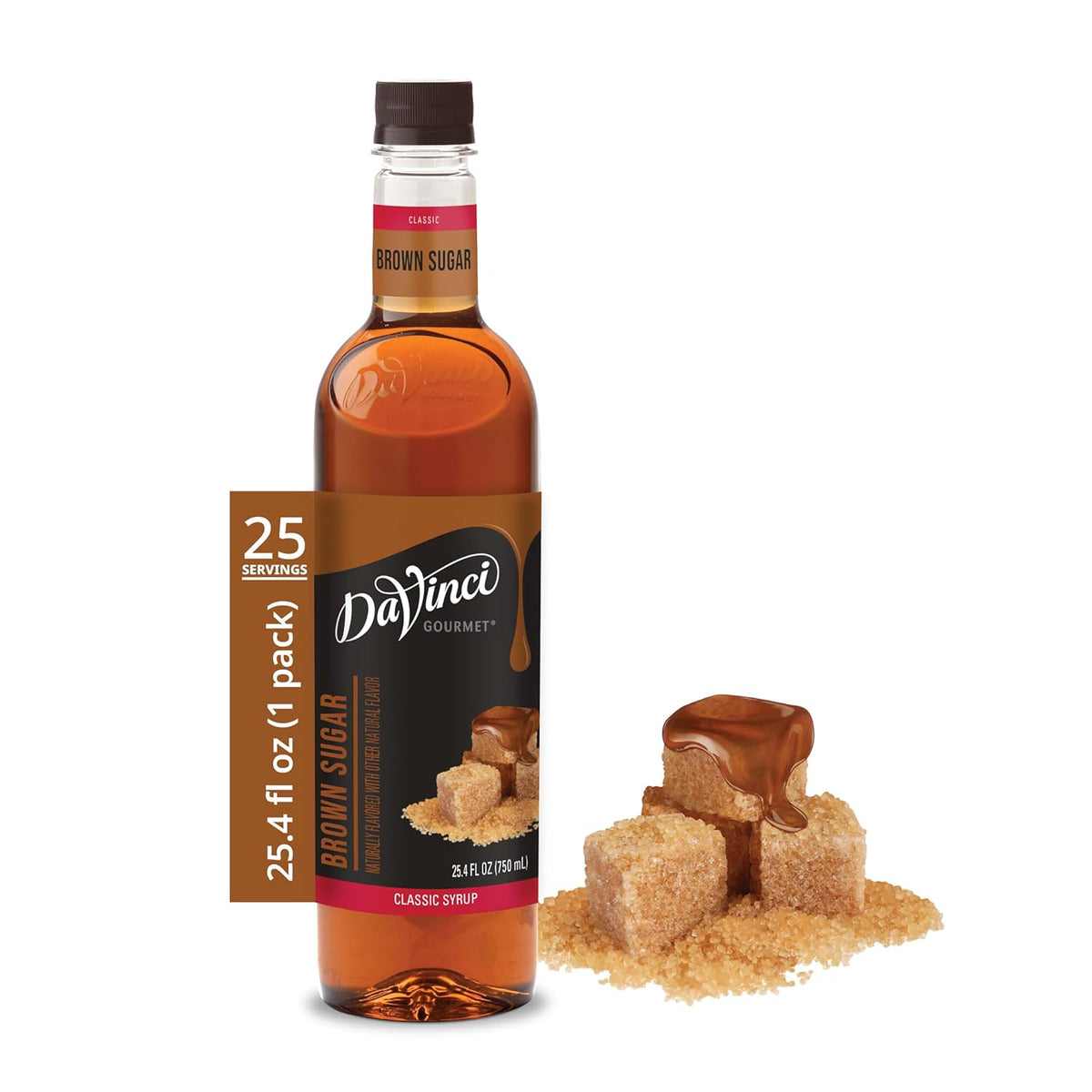 DaVinci Gourmet Brown Sugar Syrup, 25.4 Fluid Ounces