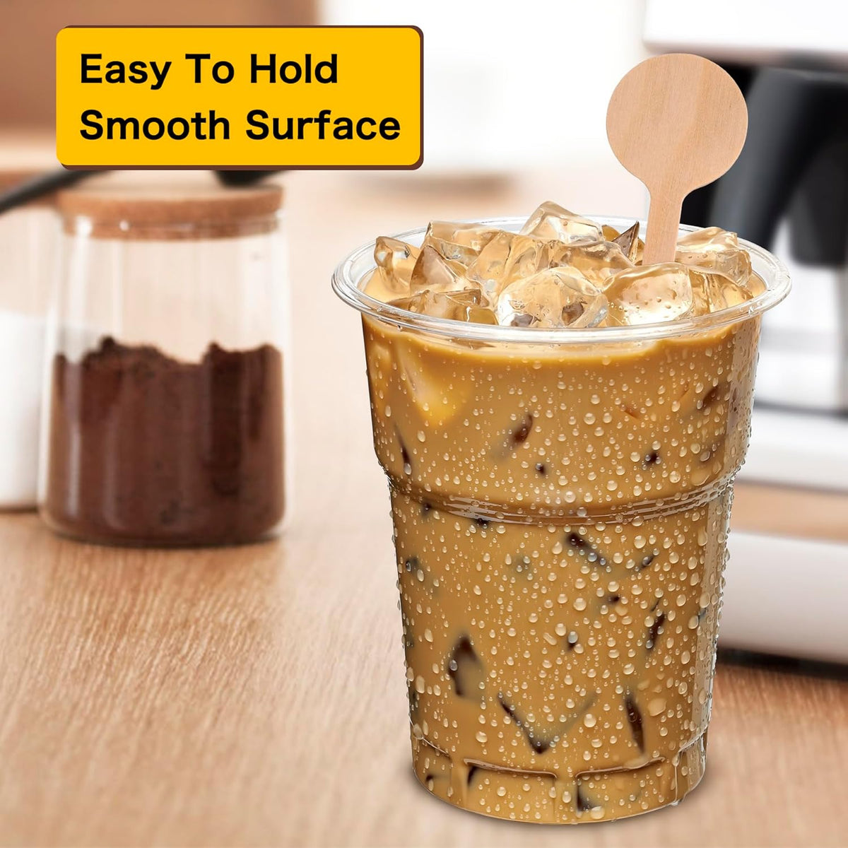 6 In 100Pcs Round Ends Coffee Stirrers, Disposable Eco-Friendly Biodegradable Cafe Grade Coffee Stir Sticks (100pcs)