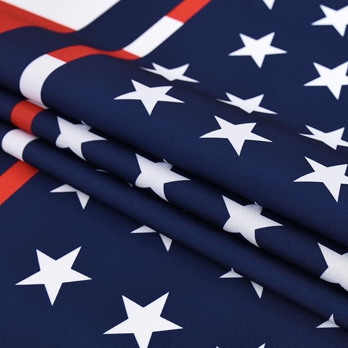 Waterproof Patriotic Tablecloth Fabric - Oblong 52x70 Inch Independence Day Buffalo Tartan Table Cloth for Indoor/Outdoor Use - Washable Tabletop Cover for Dinner, BBQs, and Parties