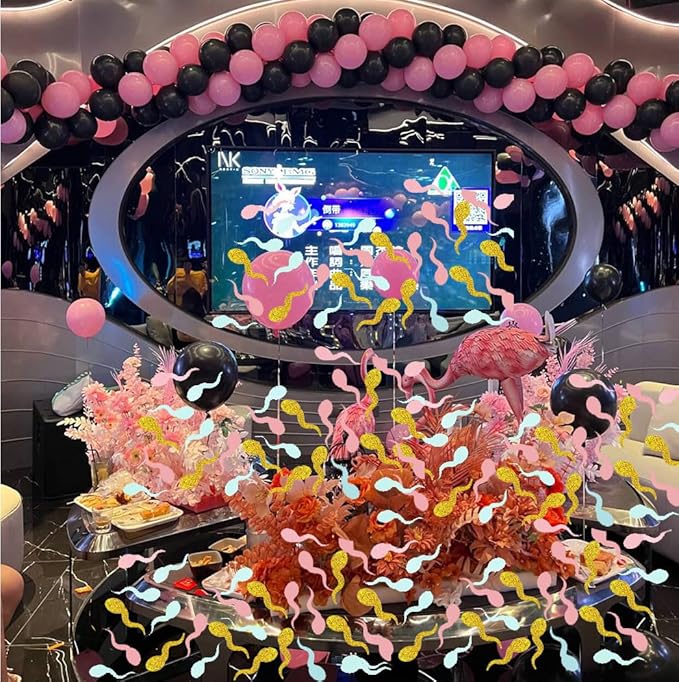 1 Pack Colorful Glitter Party Confetti Cute Sprinkle Party Table Decoration for Confetti Cannon Celebration Wedding Engagement Supplies Set H9
