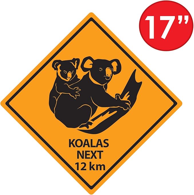 Beistle Outback Rock Weekend Critter Crossing Sign Cutouts (Pack of 3) - Yellow/Black Paper Cutouts