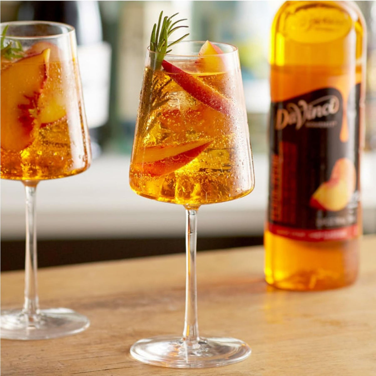 DaVinci Gourmet Classic Peach Syrup, 25.4 Fluid Ounces