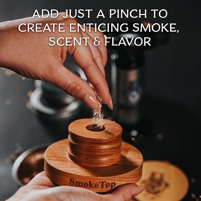 SmokeTop 4oz Bag - Cocktail Smoker Chips for Old Fashioned Cocktails, Whiskey, & Bourbon - by Middleton Mixology Made in The USA (800 uses) (Cherry)