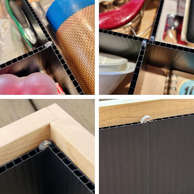 DRAWER DADDY Adjustable drawer dividers. The world’s most customizable drawer organizer for the kitchen, bathroom, desk, toolbox, and more. Installs in minutes; lasts a lifetime.