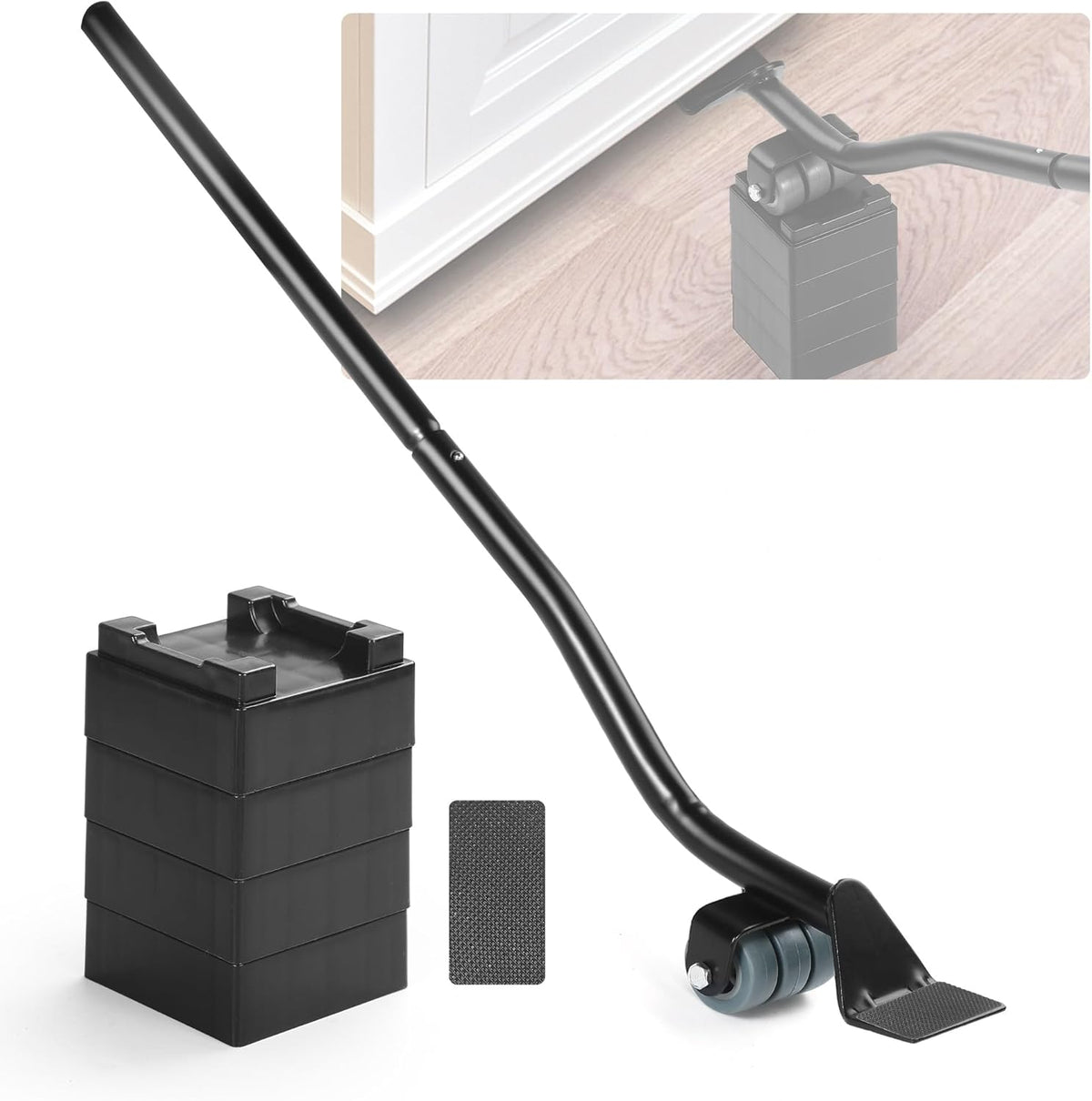 Furniture Lifter Tool, Appliance Lifter, Save 80% Effort, Lift Up to 400 Pounds Heavy Items, Furniture Lifter Jack for Heavy Furniture Appliance, Safely and Easily Lifting Furniture and Appliances
