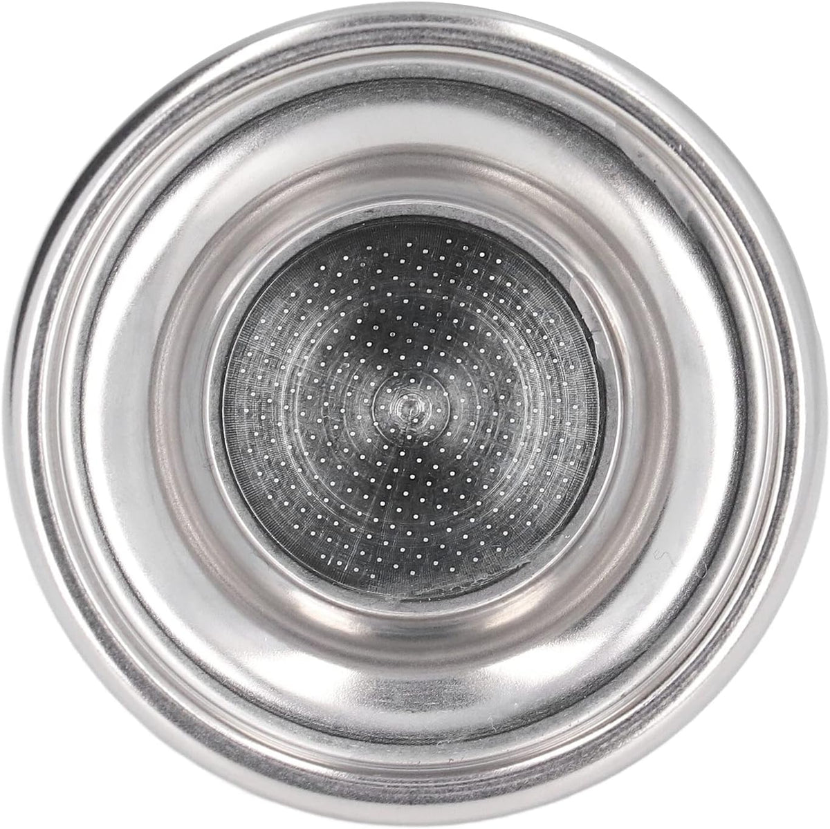 58mm Portafilter Filter Basket, 1 Cup Single Wall Coffee Maker Coffee Powder Filter, Porous Stainless Steel Coffee Filter for Extraction
