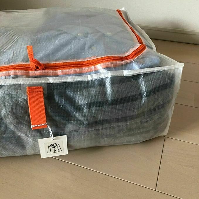IKEA 503.953.82 Pack of 3 Storage Bags Cases 55 x 49 x 19 Centimetres