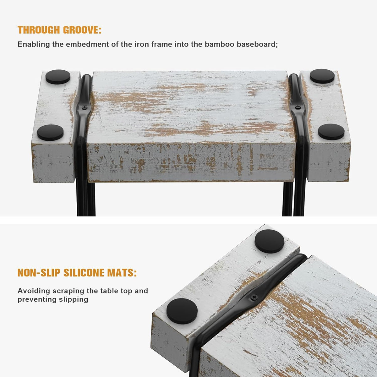 Napkin Holder for Table, Wood Iron Standing Napkin Dispenser for Dining Table Farmhouse Cocktail Picnic Rustic Wood Holders All Kitchen Dining Room