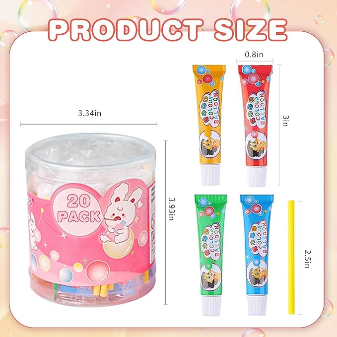 40Pcs Blow Plastic Bubbles Plastic Bubbles Toys Large Bubble Balloons for Schools Party Birthday Gift