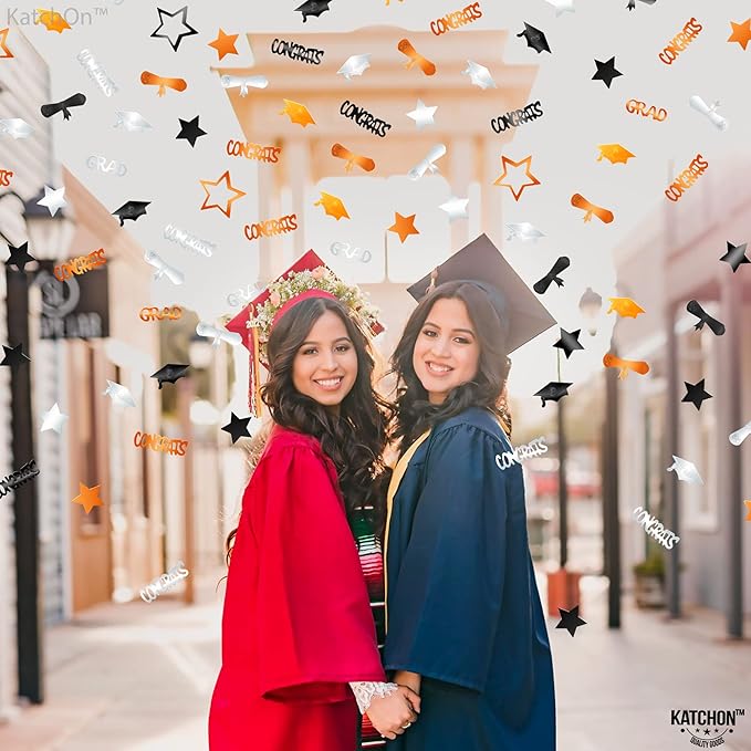 Graduation Decorations 2026 | Congrats Grad Confetti 2026 - Pack of 1000 | Graduation Confetti for Graduation Decorations 2026, Graduation Confetti 2026, 2026 Graduation Table Decorations, KatchOn