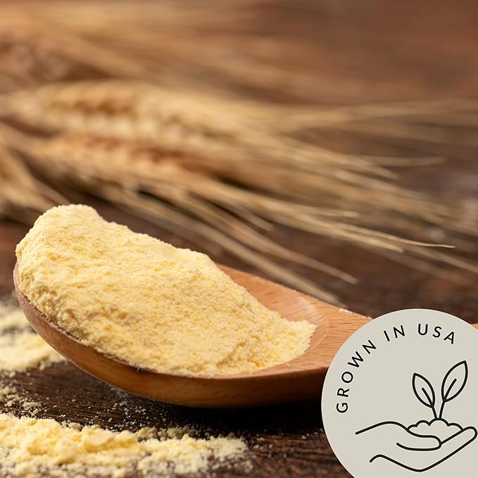 Be Still Farms Kamut Flour Organic Bulk - Bread Flour for Baking (4.8 lb) Khorasan - Organic Whole Wheat Flour Unbleached - High in Fiber, USA Grown
