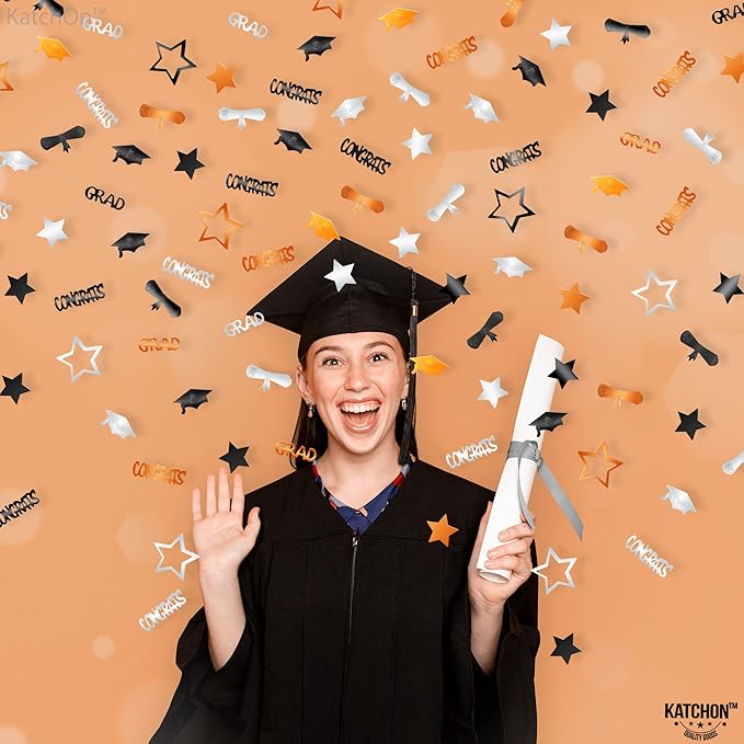 Graduation Decorations 2026 | Congrats Grad Confetti 2026 - Pack of 1000 | Graduation Confetti for Graduation Decorations 2026, Graduation Confetti 2026, 2026 Graduation Table Decorations, KatchOn
