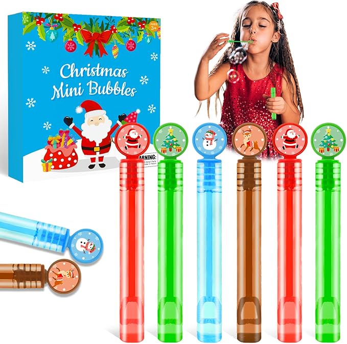 Easter Mini Bubbles Wand Party Favors Supplies for Kids 32-64 Pack,Winter School Classroom Gifts Toys Prizes for Students,Holiday Small Goody Bag Stocking Basket Pinata Stuffers Fillers for Toddler