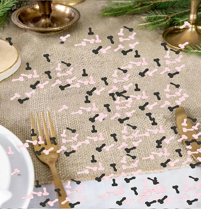 1 Pack Colorful Glitter BACHELORETTE Party Confetti Favor Sprinkle Table Decoration for Cannon Celebration Wedding Engagement Supplies Y8 Set Q41
