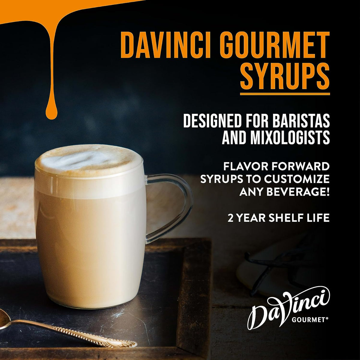 DaVinci Gourmet Sour Gummy Syrup, 25.4 Fluid Ounces