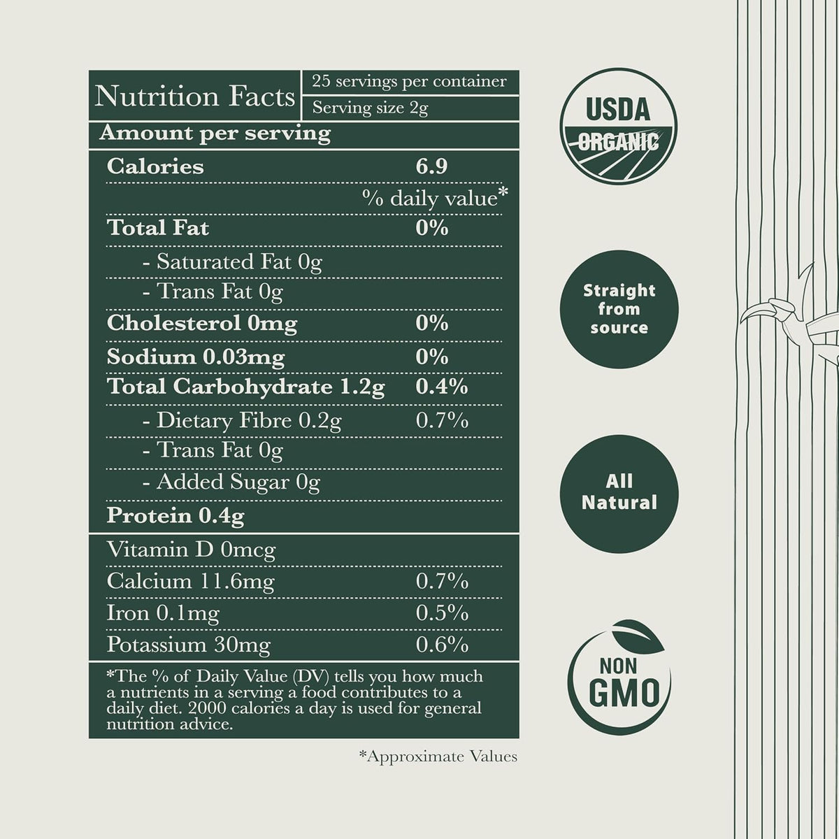Luxmi Estates Queen of the Hills Organic Darjeeling Black Tea Loose Leaf 50 Cups (100g/3.5oz) | Direct from Garden
