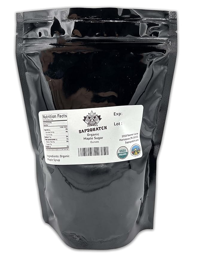 Sapsquatch Organic Maple Sugar (1 Pound)