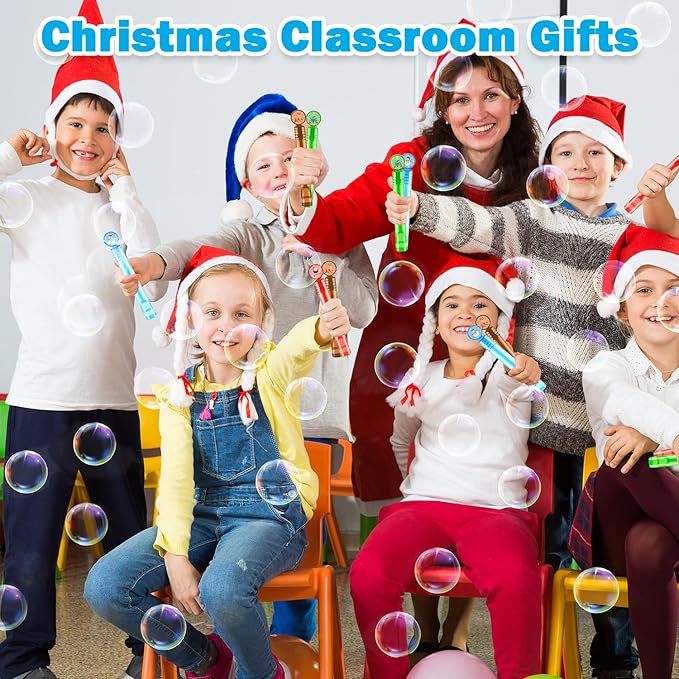 200 Pack Winter Mini Bubbles Giveaways Trinkets Prizes for Kids, Bulk Easter Classroom Gifts Party Favors Supplies Games for Toddlers,Holiday Small Toys Basket Pinata Stocking Stuffers for Boys Girls