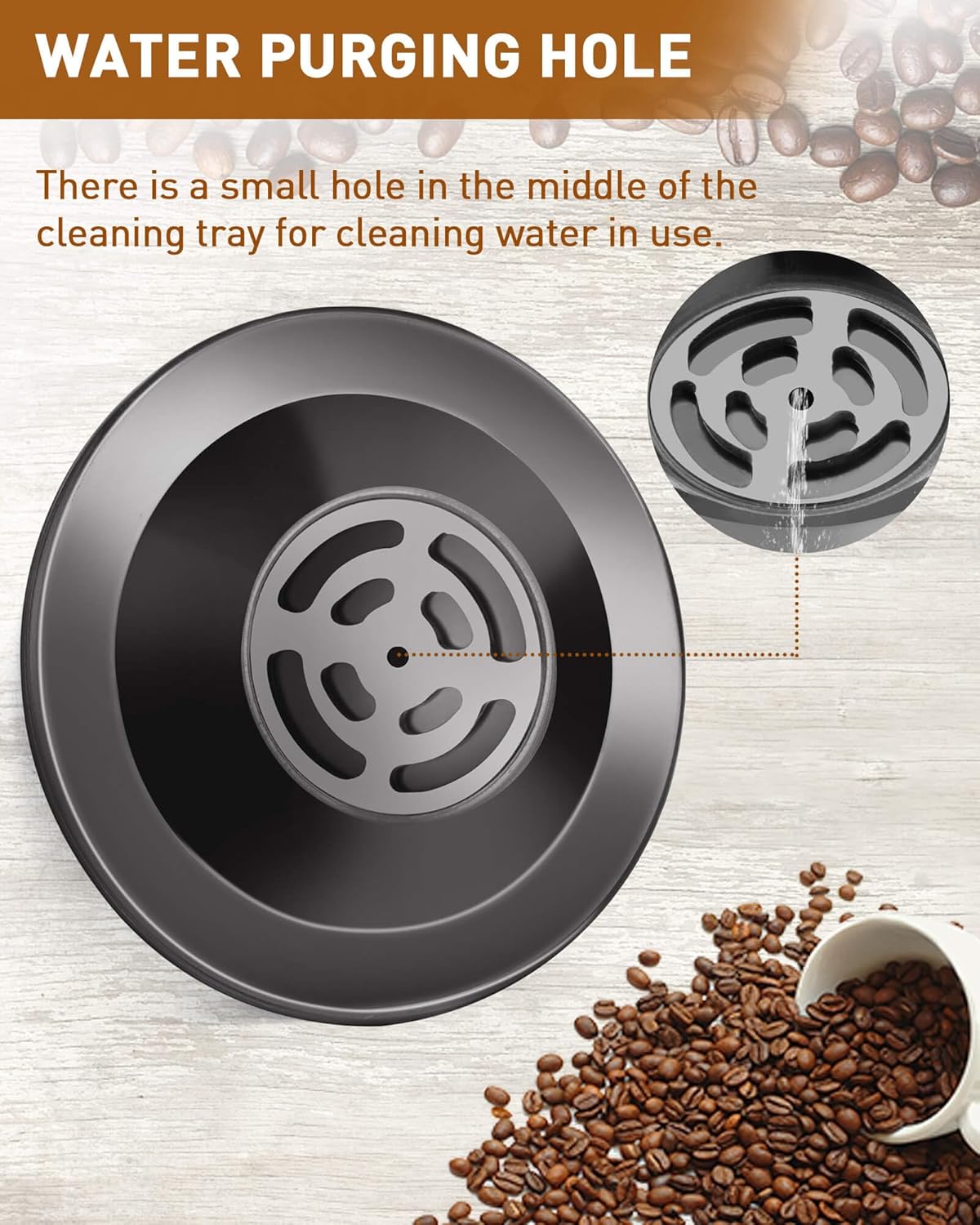 Songtiy 2PCS Espresso Cleaning Disc, 54mm Silicon Backflush Disc for Select Breville Espresso Machines