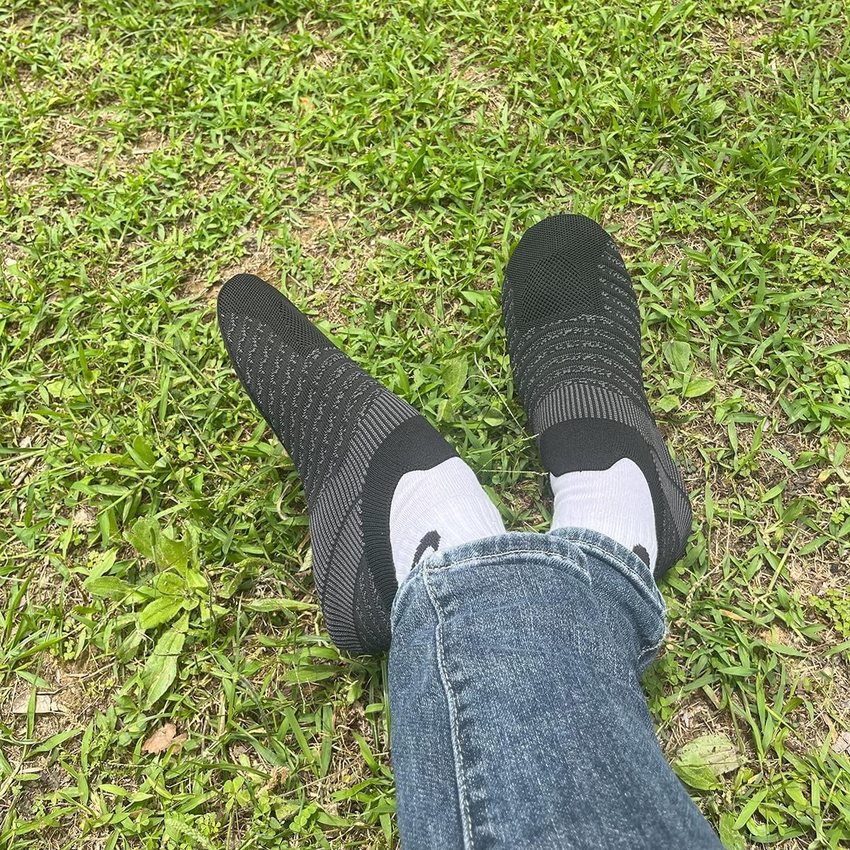 Adult Indoor House Slippers Socks Lightweight Non Slip Grip House Home Shoes for Women Men
