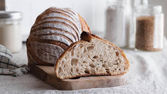 Generic Organic Einkorn Fresh Sourdough Starter Live Active 1850's 100 Grams in Glass Ball Mason Jar