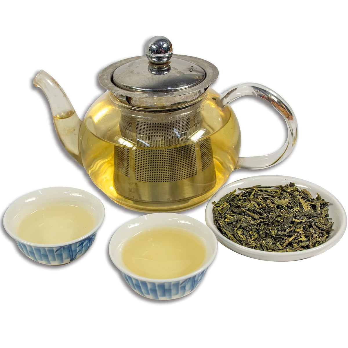 Tian HU Shan Sencha Green Tea Loose Leaf, Japanese green tea, 4 Ounce