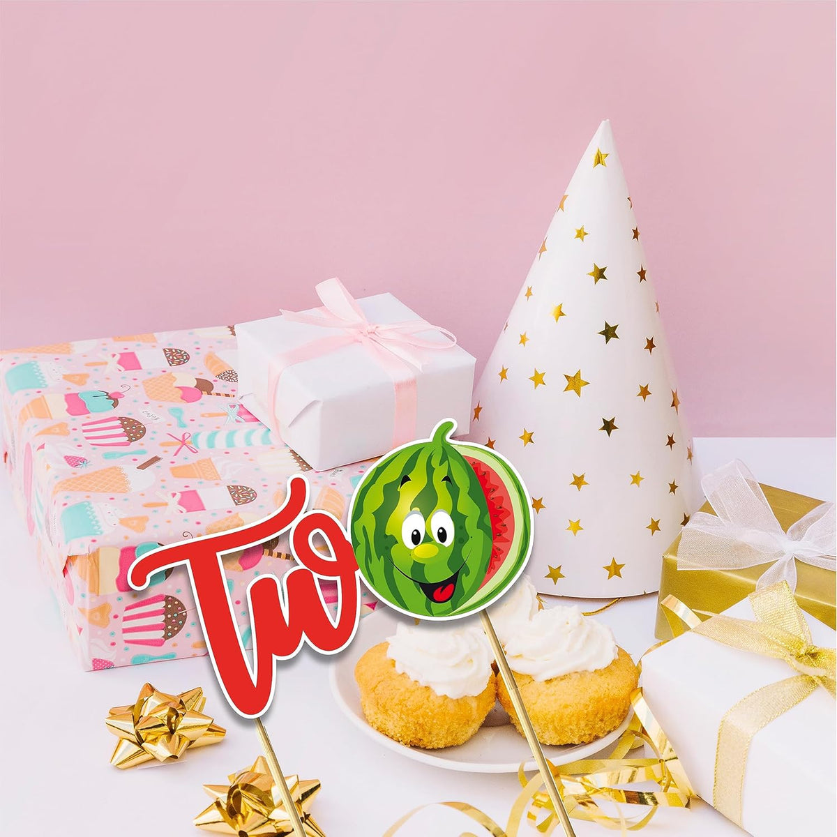 Seyal® Watermelon Two Cake Topper