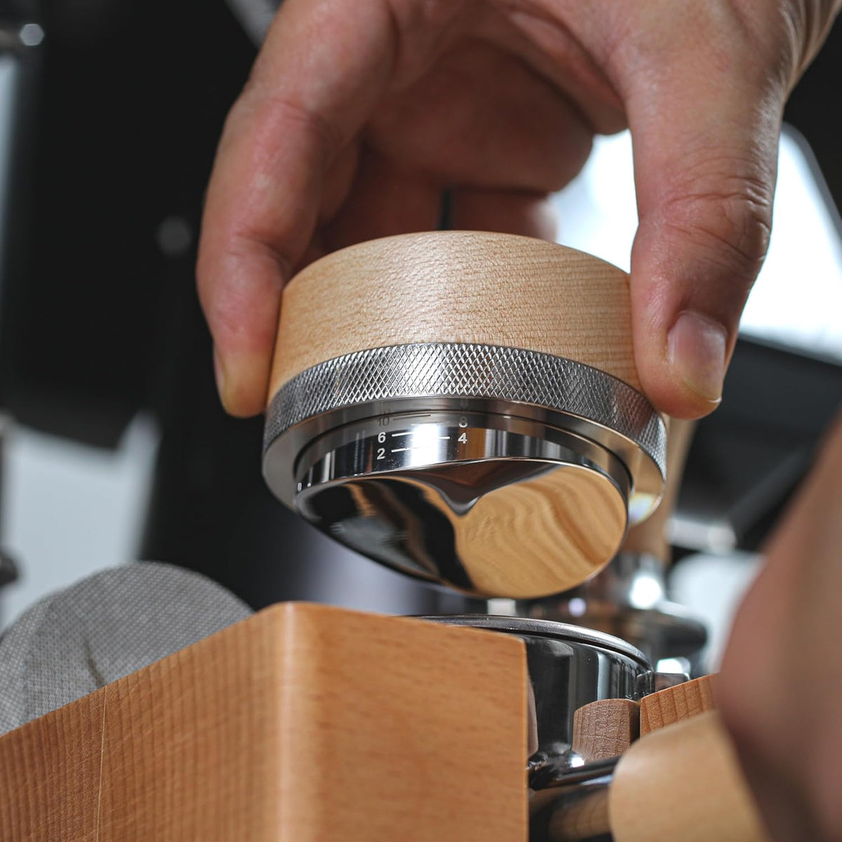 58mm Espresso Tool Set for Breville Dual Boiler & Oracle Jet Includes Naked Portafilter, Spring Tamper, Distributor, Tamping Station