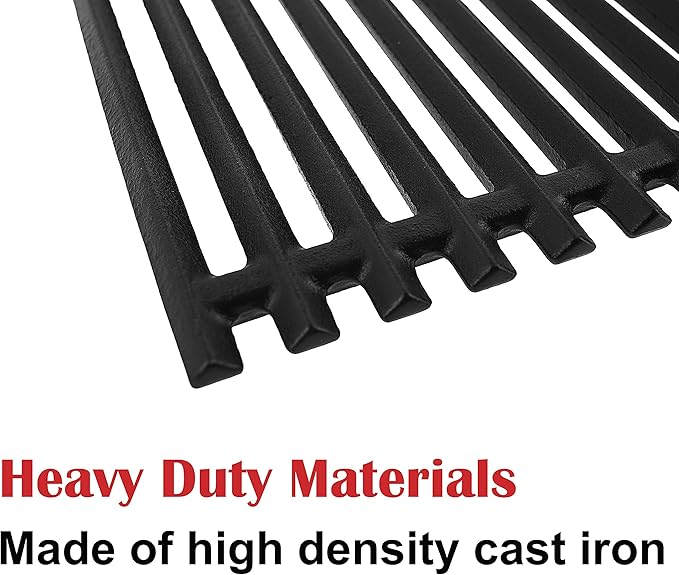 Cast Iron Cooking Grids & Grates for Charbroil 463242715, 463242716, 463276016, 466242715, 466242815, Lowes 606682, 639322 Gas Grill, 3 Pack