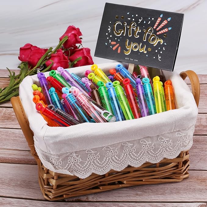 180 Piece Bubble Wands, 18 Colors Mini Neon Bubble Toy Bulk with Box for Halloween, Easter Basket Stuffers, Assortment Bubble Party Favors for Outdoor Indoor Activity Use, Child Kid Classroom Reward