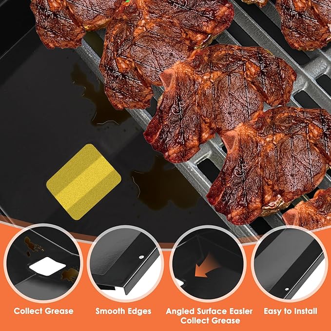 69804 Grease Tray for Weber Spirit 300 Series Grills, Drip Pan Tray for Weber Spirit E-310 (2013 and Newer), Spirit E-310 E-320 E-330 S-310 S-320 S-330, Grease Tray for Weber 69804 Parts