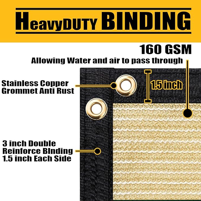 Customized 8' x 28' Green Fence Privacy Screen,with Bindings & Grommets,Heavy Duty for Gardens,Backyard,Patio,Tennis Court,Pool,Construction Project, We Make Custom Sizes