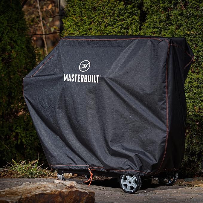 Masterbuilt Gravity Series 1050 Digital Charcoal Grill Smoker Combo + Cover Bundle