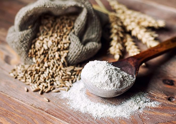 Food to Live Rye Flour, 2 Pounds – Stone Ground from Whole Grain Rye Berries, Kosher, Vegan, Bulk, Great for Bread Baking, Product of the USA