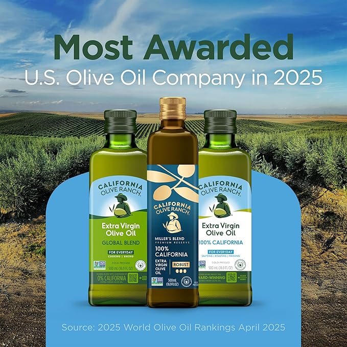 California Olive Ranch, 100% California Bag-in-Box Extra Virgin Olive Oil, 2L