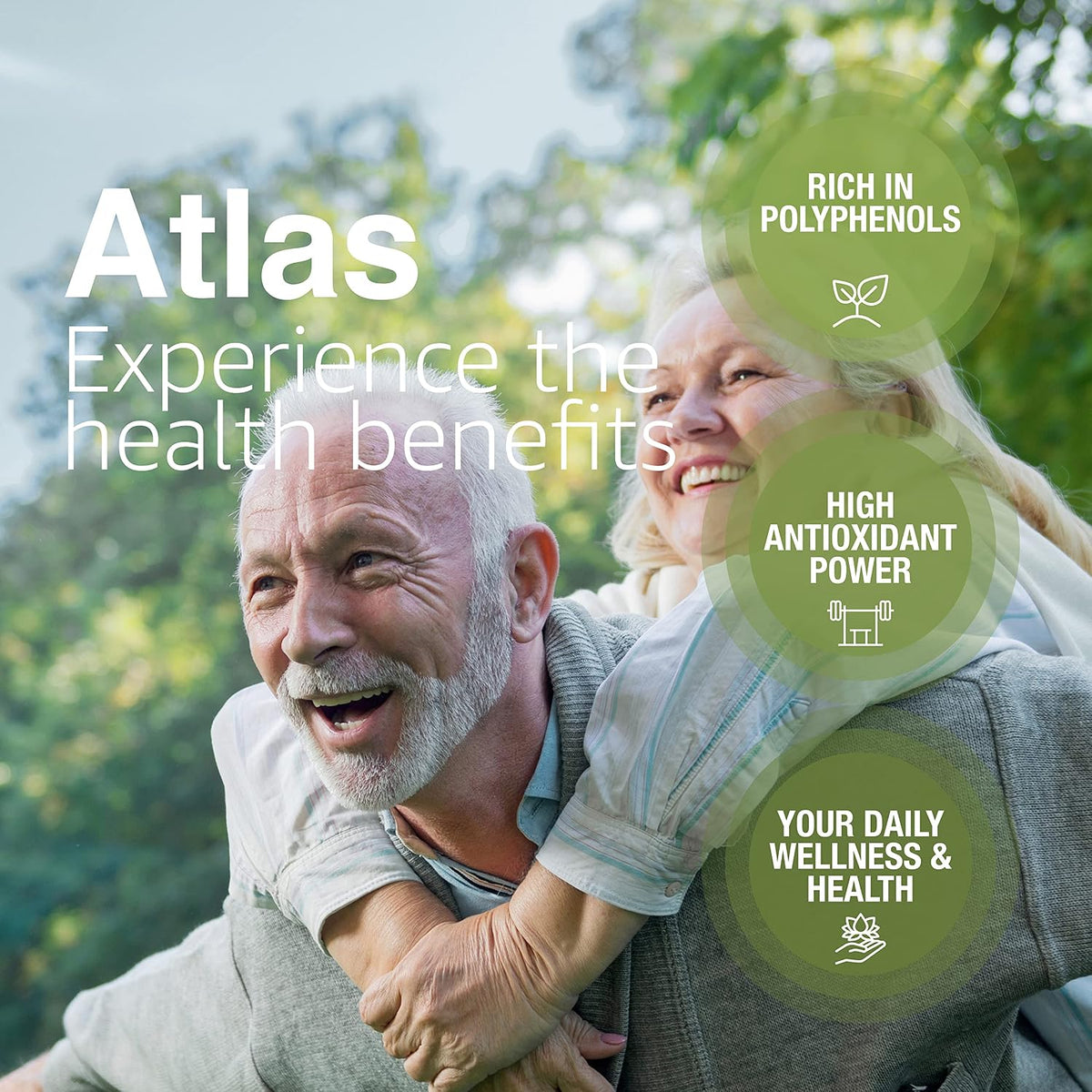 Atlas Organic Extra Virgin Olive Oil, Moroccan, High Polyphenol, 500 mL | Cold Pressed EVOO With High Smoke Point, Trusted By Award-Winning Chefs, One Family Farm, Polyphenol-Rich &amp; Smooth Finish